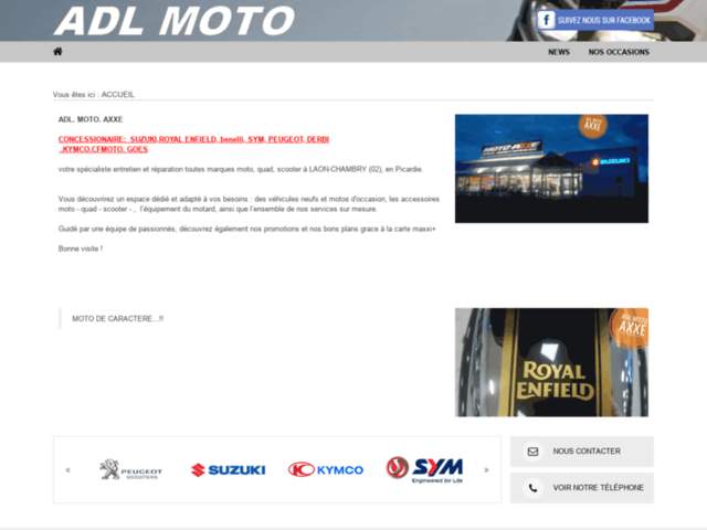 › Voir plus d'informations : ADL Motos