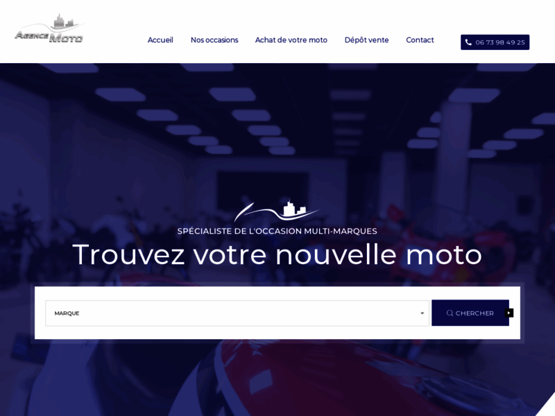 › Voir plus d'informations : Agence Moto La Rochelle | Concession motos d'occasion