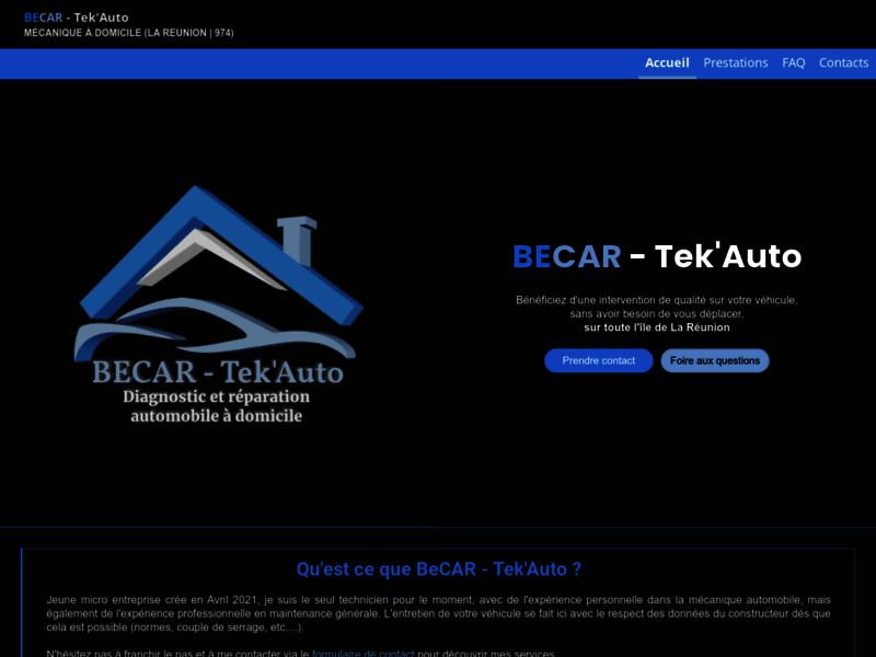 › Voir plus d'informations : BECAR - Tek'Auto