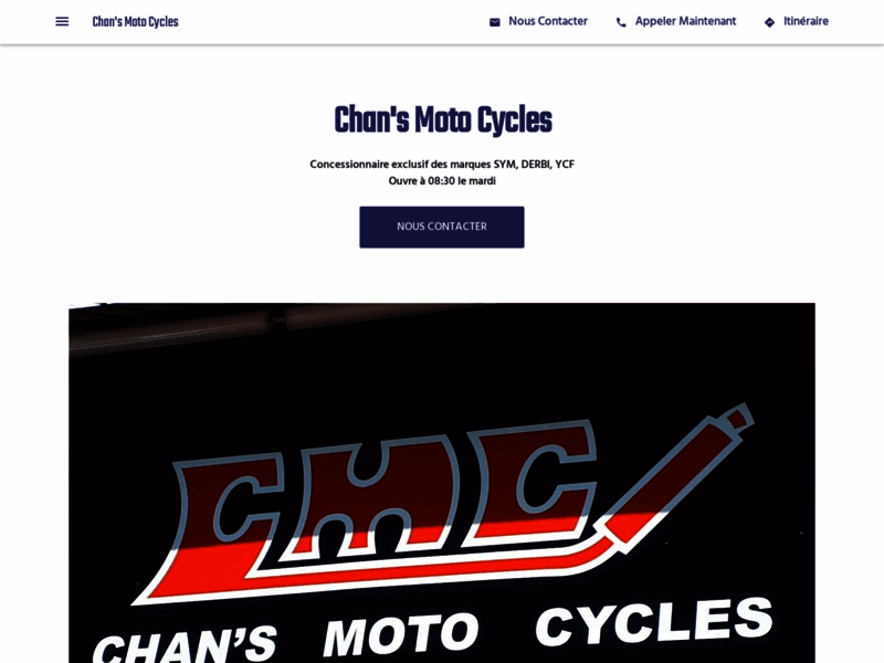 › Voir plus d'informations : Chan's Moto Cycles