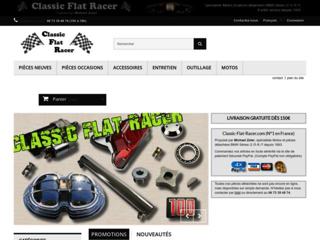 CLASSIC FLAT RACER