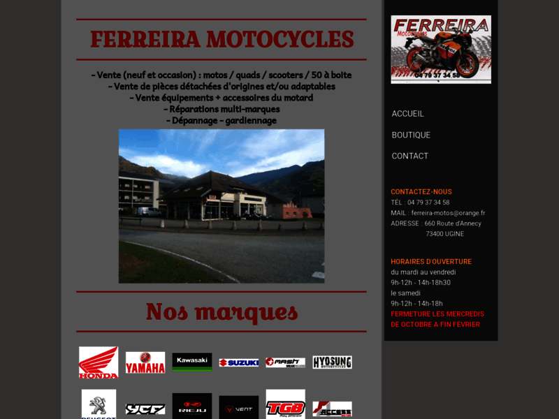 › Voir plus d'informations : Ferreira motocycles
