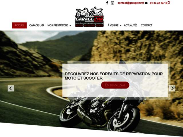 › Voir plus d'informations : GARAGE LMR - Concessionnaire Sherco - Honda Red Moto - Beta - Fantic