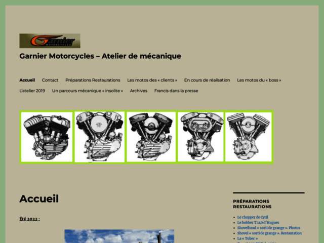 GARNIER Motorcycles