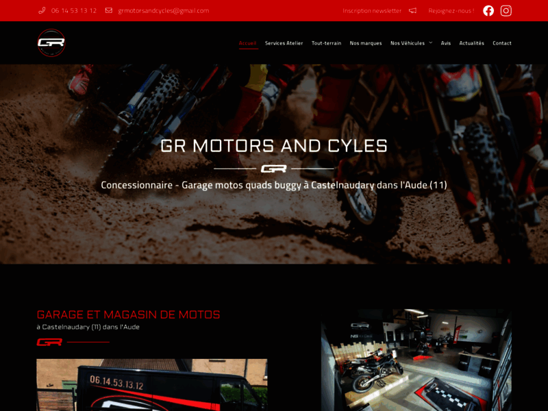 › Voir plus d'informations : GR Motors And Cycles