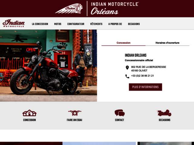 Indian Motorcycle Orléans