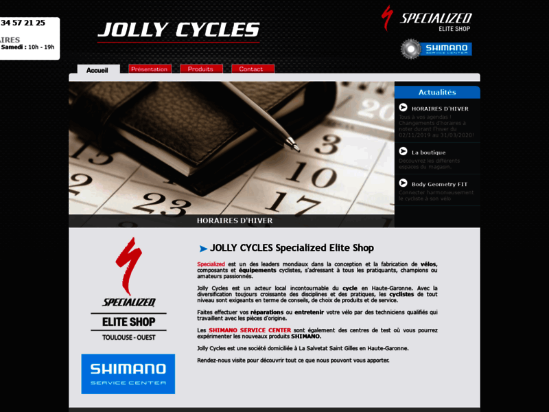 › Voir plus d'informations : JOLLY CYCLES