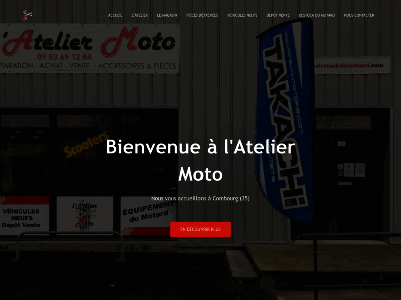 › Voir plus d'informations : L'Atelier Moto