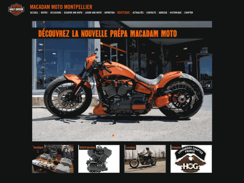 › Voir plus d'informations : Harley Davidson Beziers
