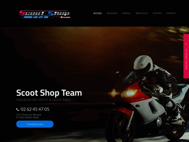 › Voir plus d'informations : Scoot Shop Team