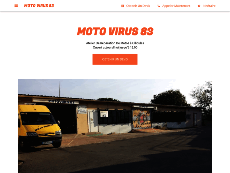 › Voir plus d'informations : MOTO VIRUS 83