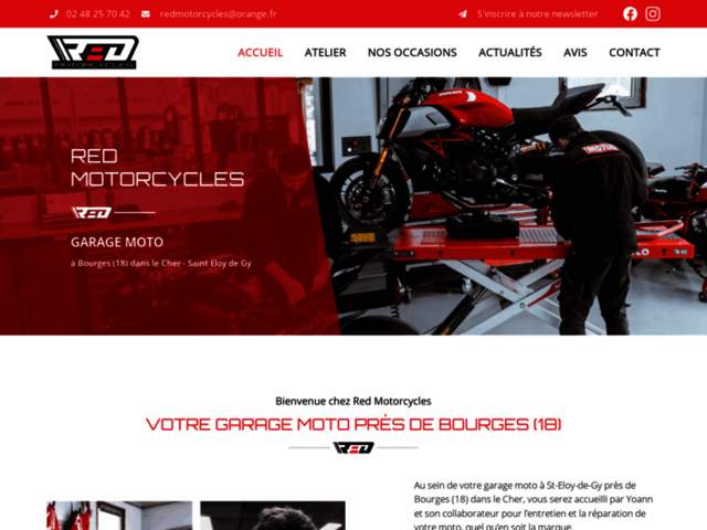 › Voir plus d'informations : Red Motorcycles