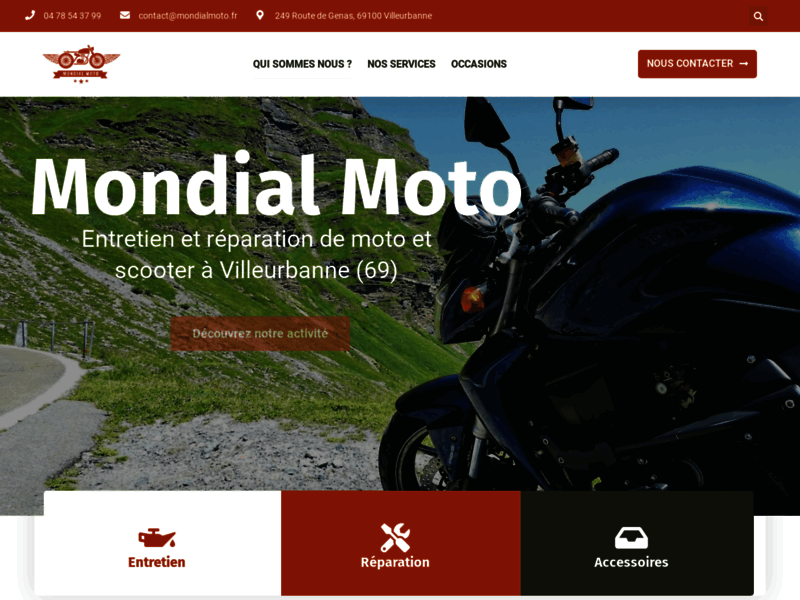 › Voir plus d'informations : Mondial Moto
