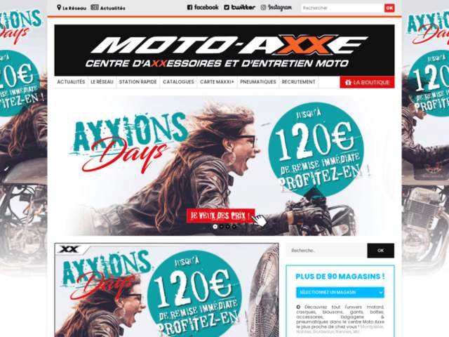Motorcycle Axxe Rodez (Elite motorcycle)