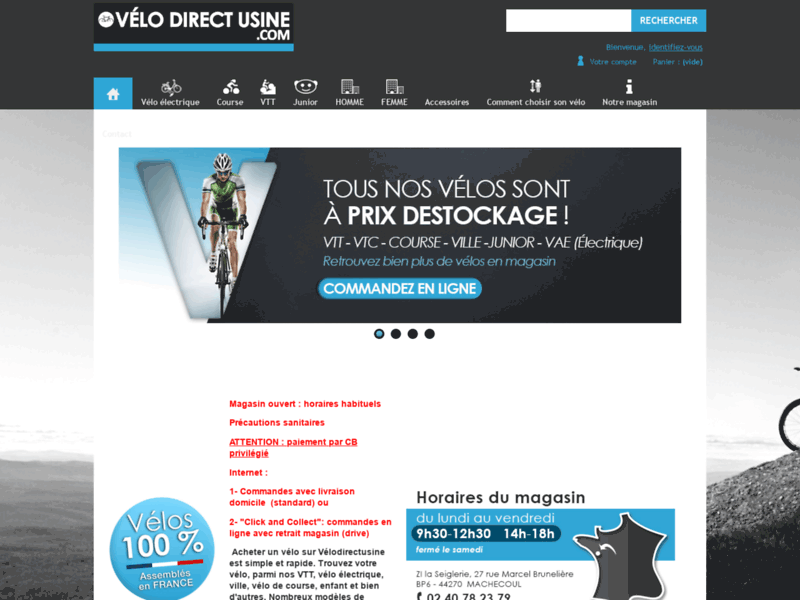 › Voir plus d'informations : CYCLEUROPE MICMO MAGASIN