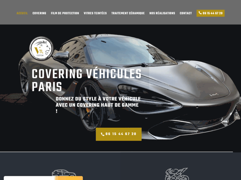 › Voir plus d'informations : Vtl Custom Covering Motos à Paris