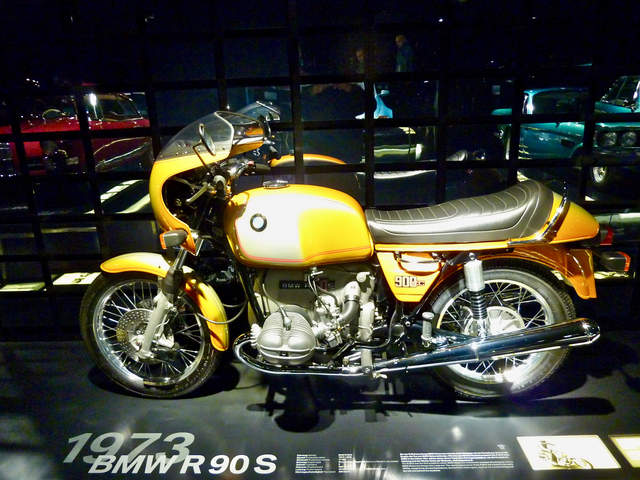 BMW R90S gold 1975 r TCE