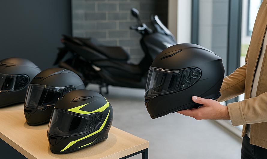 Acheter un casque intégral de moto