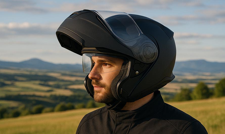 Casque modulable permis moto