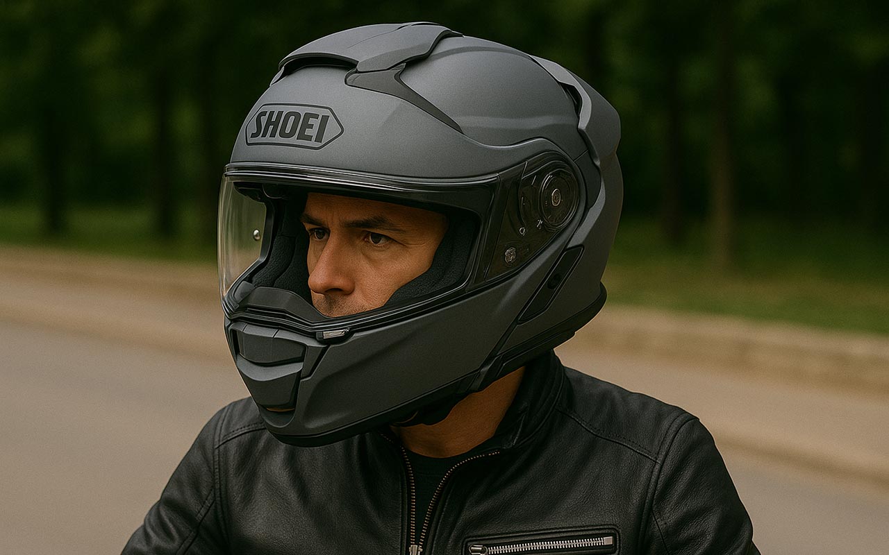 casque moto modulable shoei