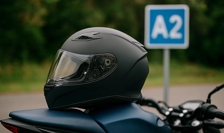 Casque moto permis a2