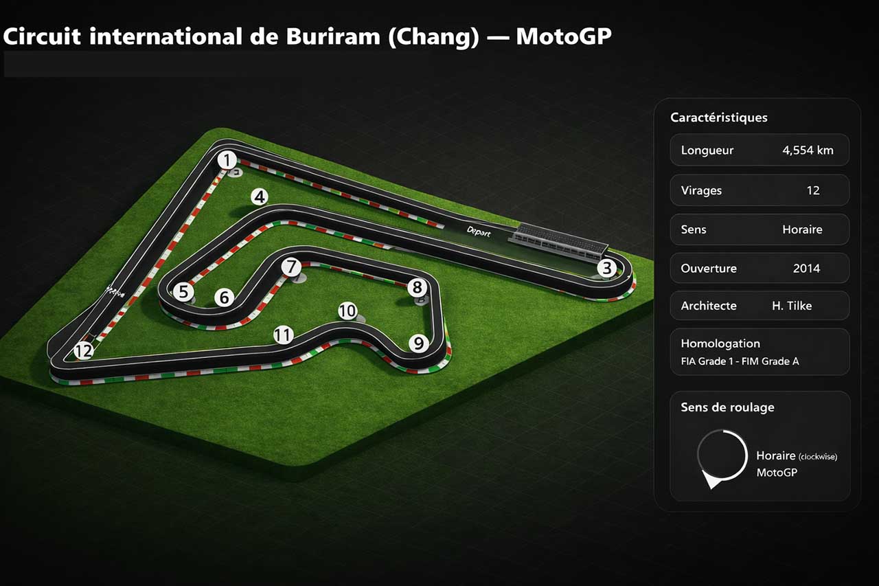 Circuit international de Buriram MotoGP 2026