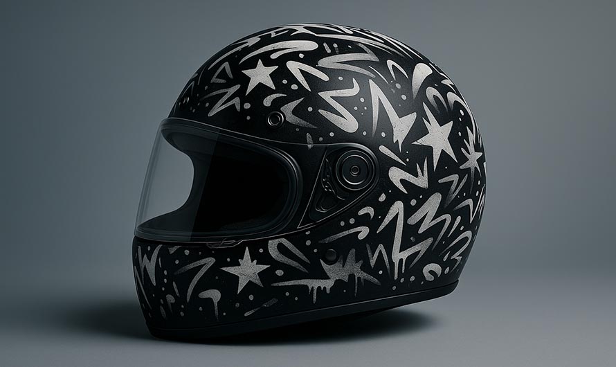 Customiser un casque de moto