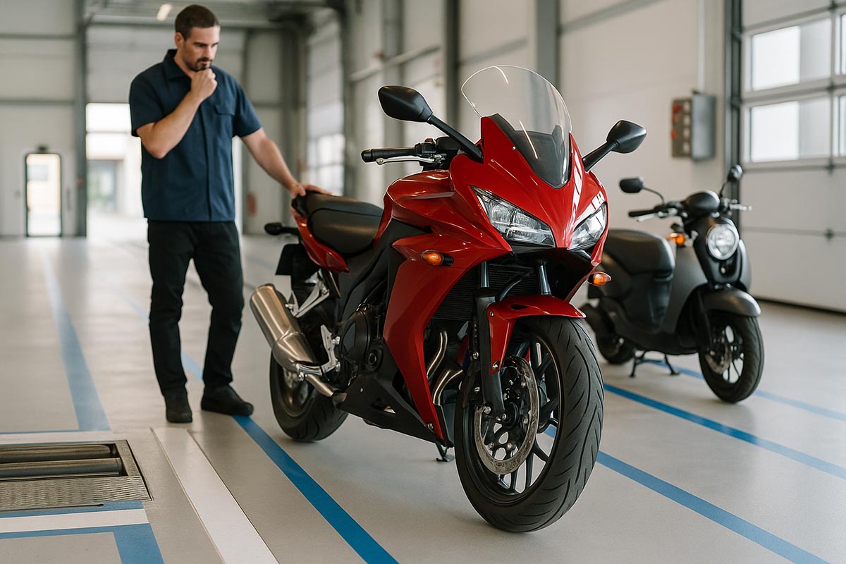 Que se passe til si vous ne faites pas le contrôle technique de votre moto