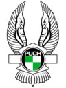 Logo marque moto PUCH (Autriche)