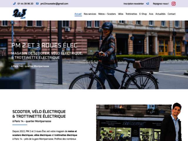 › Voir plus d'informations : 2&3 Roues Elec