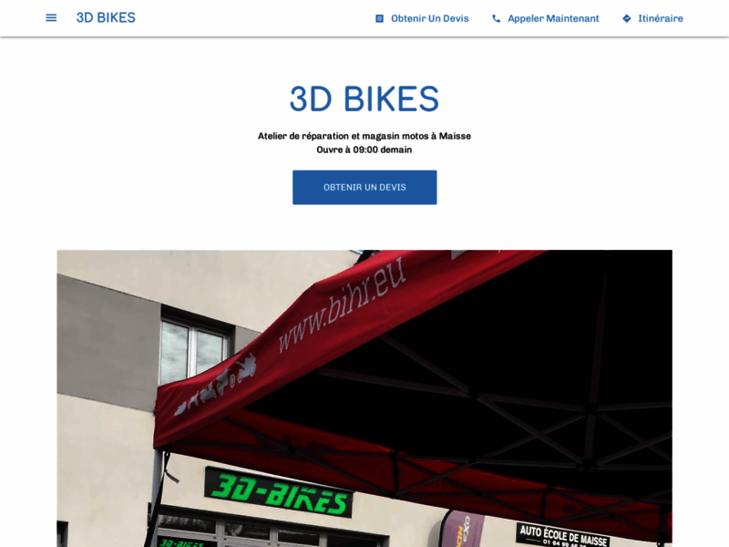 › Voir plus d'informations : 3D BIKES