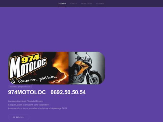 › Voir plus d'informations : 974MOTOLOC