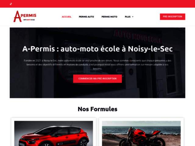 › Voir plus d'informations : Auto-Moto École A Permis