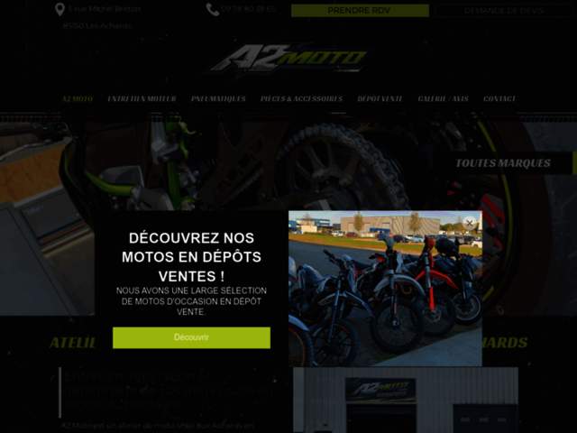 › Voir plus d'informations : A2 MOTO