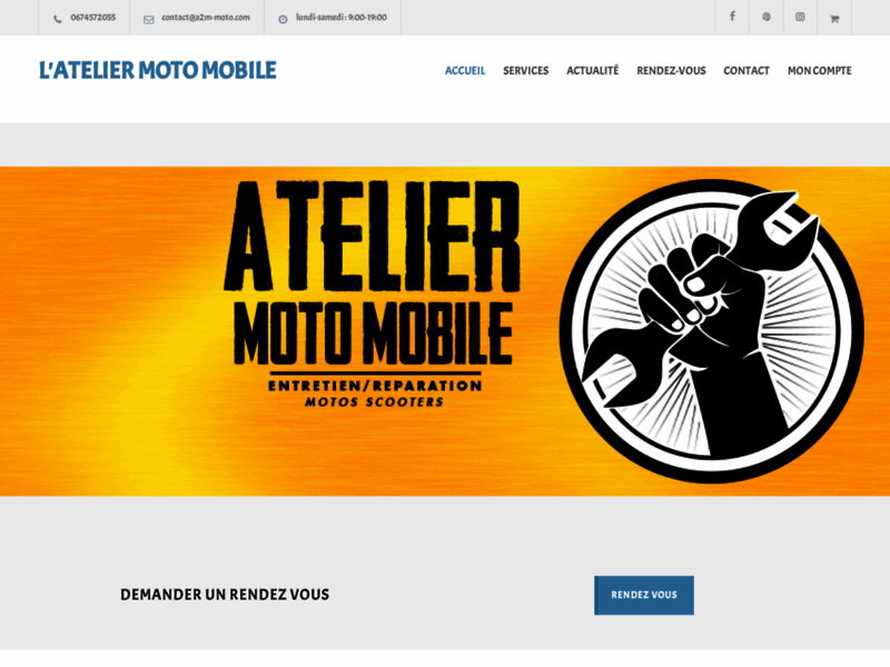 › Voir plus d'informations : Atelier Moto Mobile (A2M)