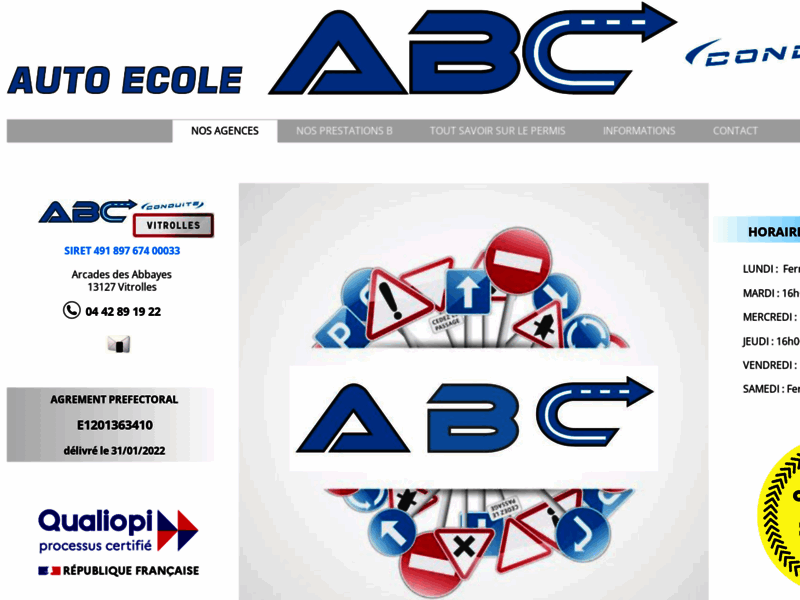 › Voir plus d'informations : Abc Conduite