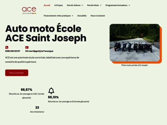 › Voir plus d'informations : Ace Auto-École