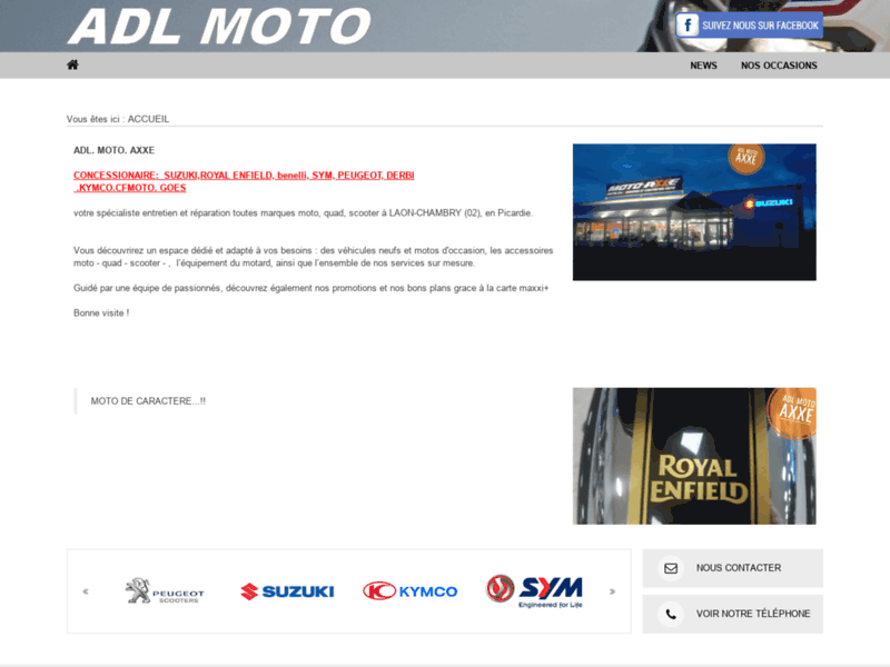 › Voir plus d'informations : ADL Motos