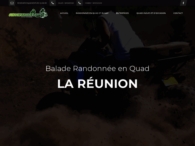 › Voir plus d'informations : Adventure Quad Réunion