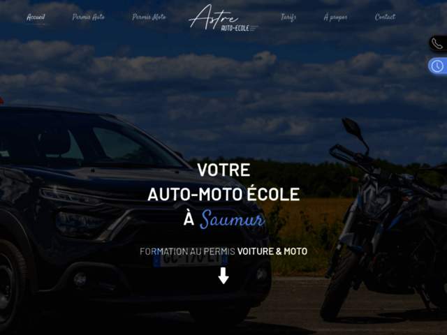 › Voir plus d'informations : Auto Moto School Astre