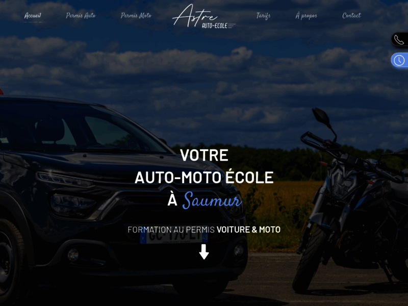 › Voir plus d'informations : Auto Moto School Astre