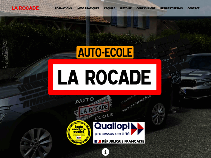 › Voir plus d'informations : Driving School La Rocade