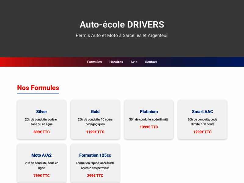 › Voir plus d'informations : Auto Moto École Drivers