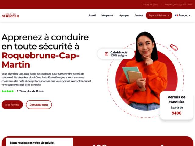 › Voir plus d'informations : Driving School Georges 2