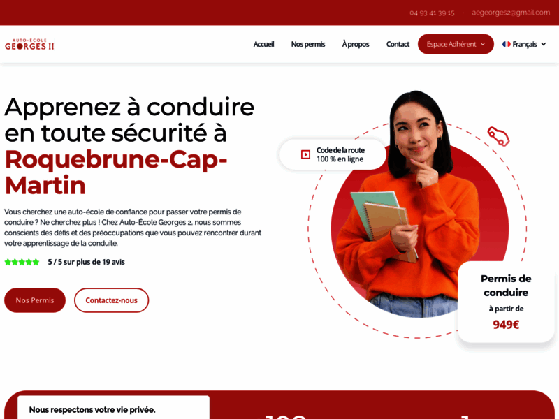 › Voir plus d'informations : Driving School Georges 2