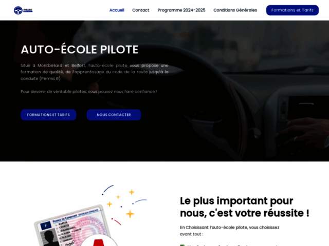 › Voir plus d'informations : Driving School Pilote