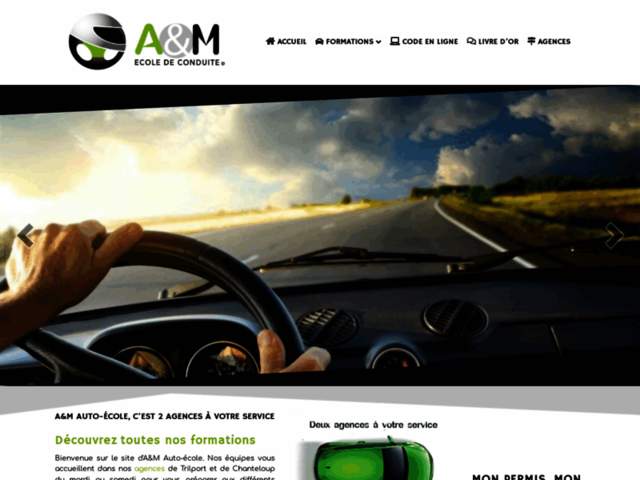 › Voir plus d'informations : A & M Driving School Chanteloup-En-Brie