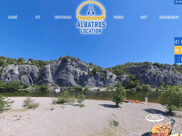 Albatros Rental canoes and mountain bikes