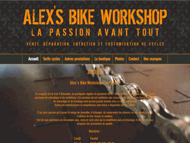 Alex's Bike Workshop