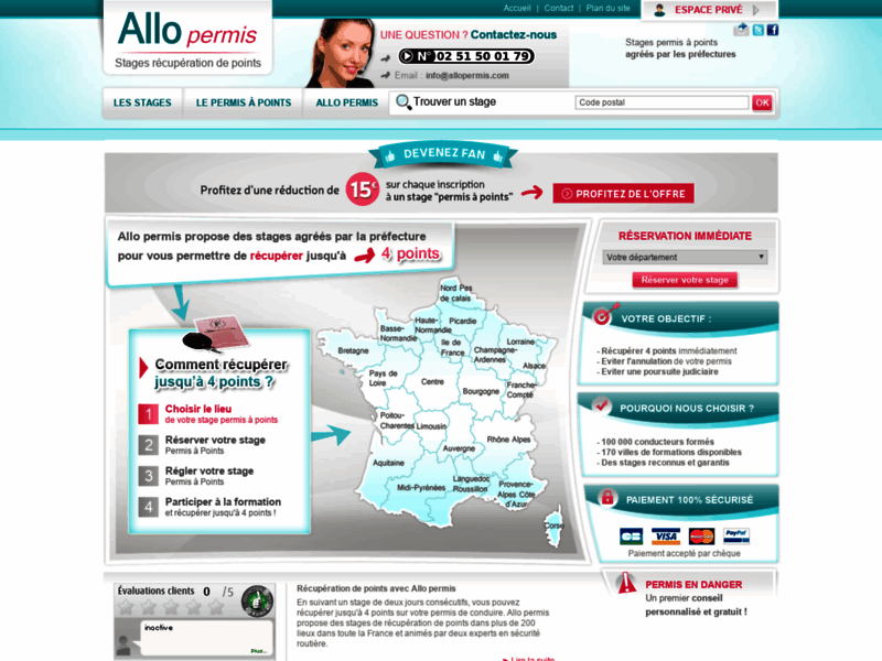 › Voir plus d'informations : Allo Permis